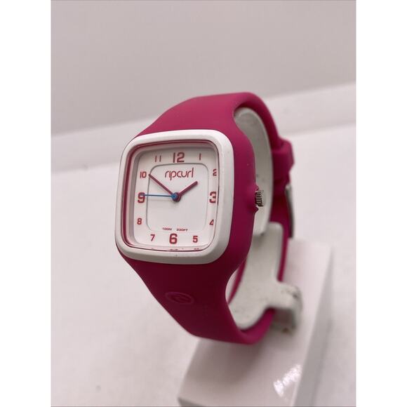 Ripcurl Womens Pink Surfing Watch Works New Battery